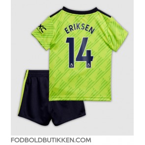 Manchester United Christian Eriksen #14 Tredjetrøje Børn 2022-23 Kortærmet (+ Korte bukser)